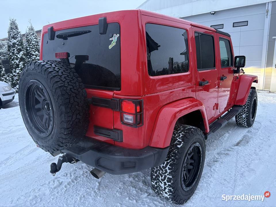 Jeep Wrangler JL Sahara 36 285 4x4 wielofunkcyjna kierownica Wrangler Samochody osobowe Kłodzko