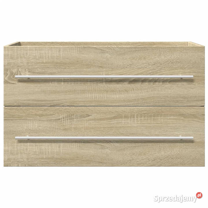 Szafka pod umywalkę stare drewno 80x385x48