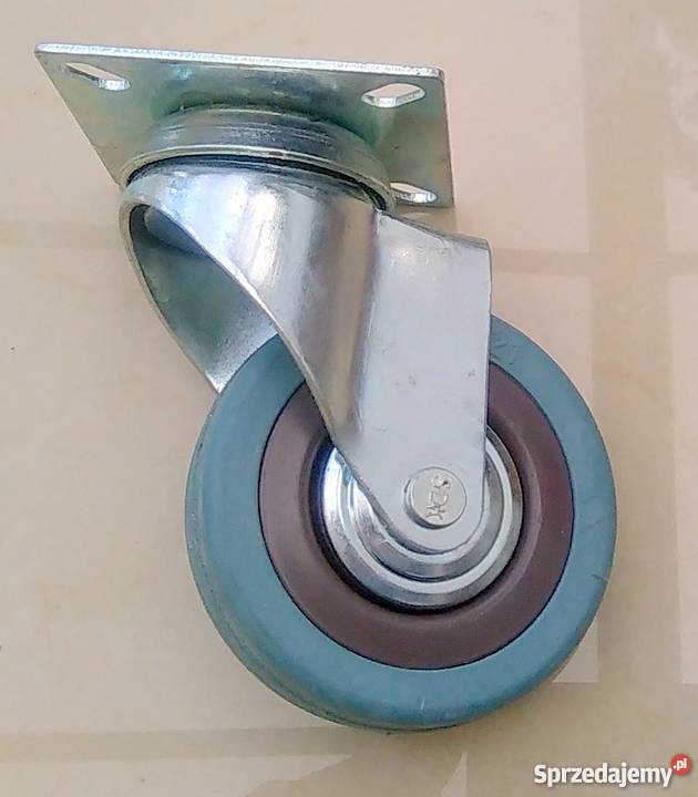 Koło skrętne gumowe 75 mm nośność 60 europalety