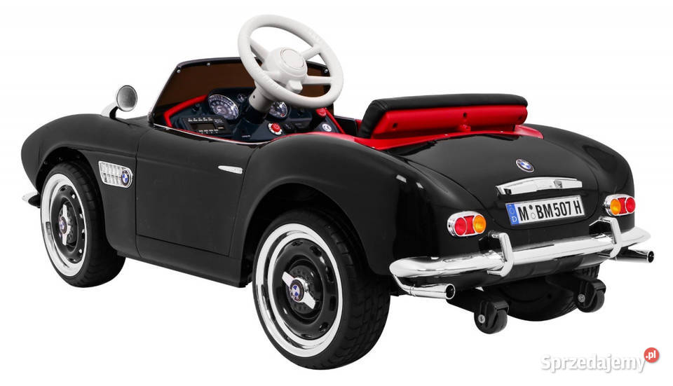 Samochód elektryczny dzieci BMW 507 Retro na