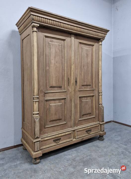 Ładna Orzechowa Szafa Eklektyczna AntykiMarki Marki