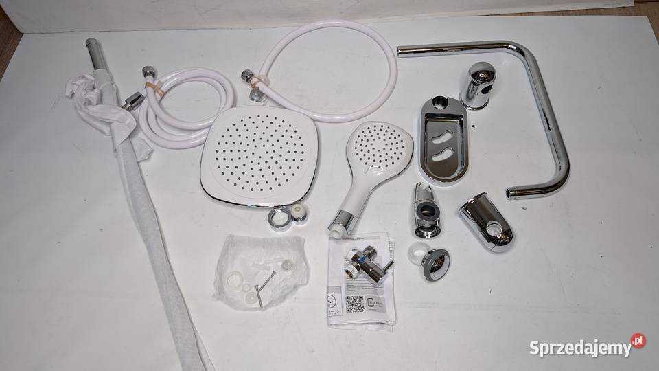 Zestaw prysznicowy natynkowy Eisl DXLD60087CS Drążki prysznicowe Jadowniki