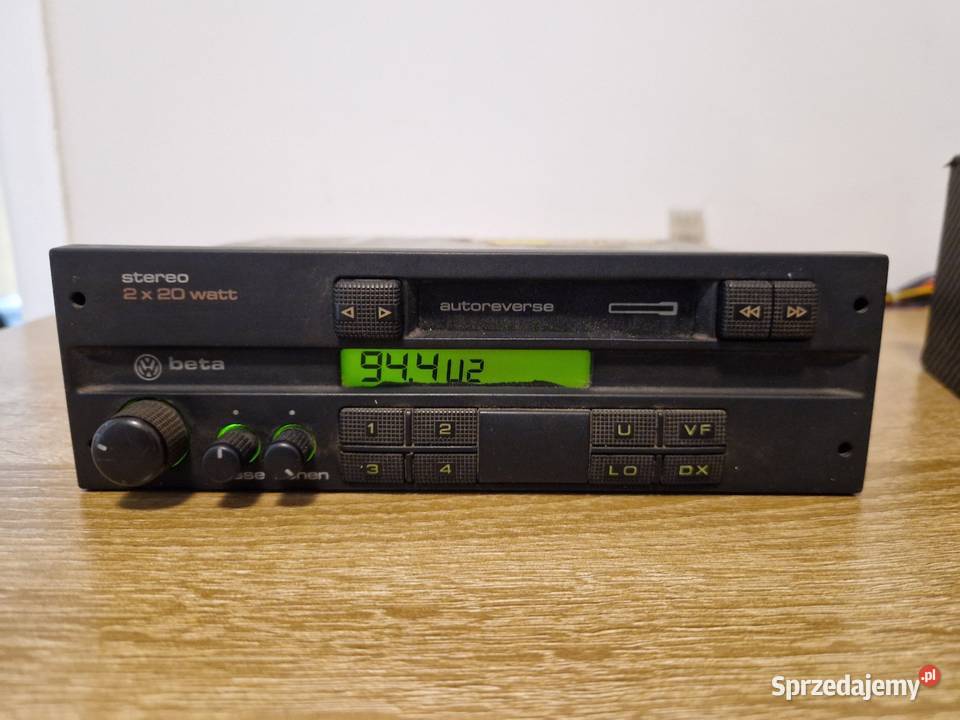 Radio Samochodowe VW Beta Golf 2 Golf 3 Passat kasetowy Radioodtwarzacze kujawsko-pomorskie Koronowo