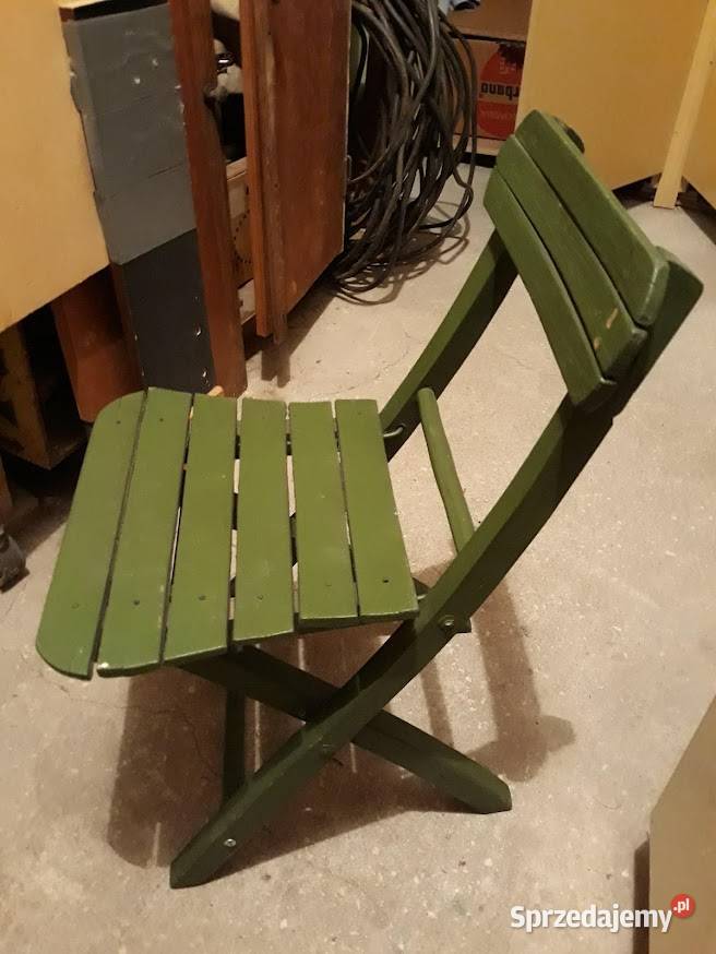 PRL 2 Krzesła Hałasy 200157 krzesło ogrodowe mazowieckie Warszawa sprzedam