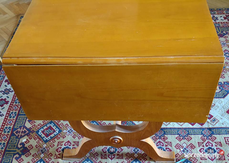 Piękny stół w stylu biedermeier klapiak z II Warszawa sprzedam