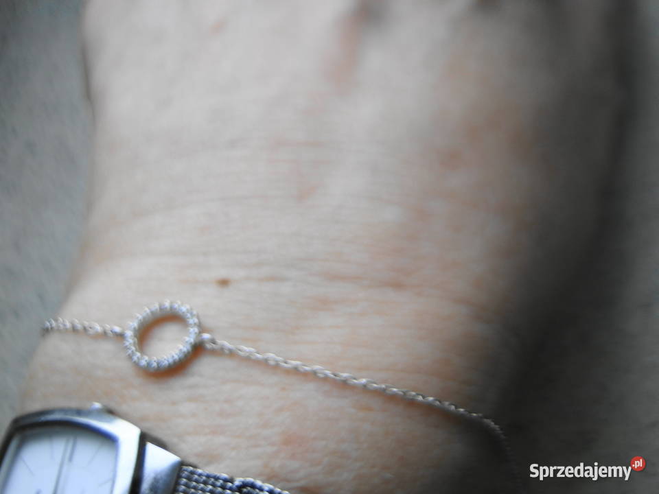 Śliczna bransoletka Fossil srebro 925 Warszawa