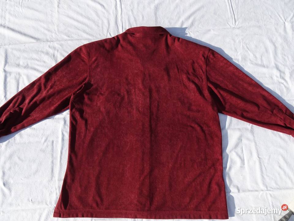 GIORGIO bordowa koszula zamsz 40 42 Nowy Sącz