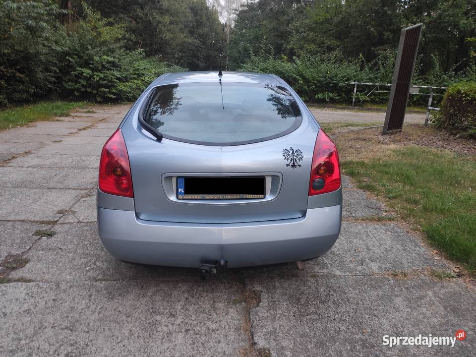 Nissan Primera P12 18 benzyna gaz małopolskie Okleśna