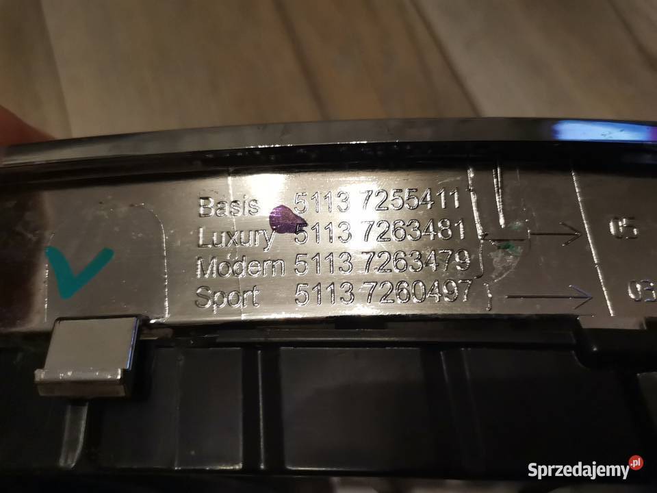 BMW 3 F30 F31 F80 LEWA NERKA GRILL ATRAPA Międzychód