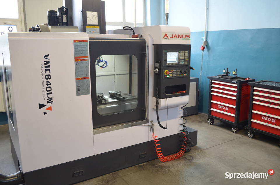 Pionowe Centrum Obróbcze VMC640LN Janus podkarpackie Gorzyce sprzedam