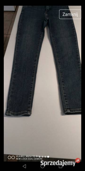 Spodnie damskie jeansowe Spodnie Moszczenica