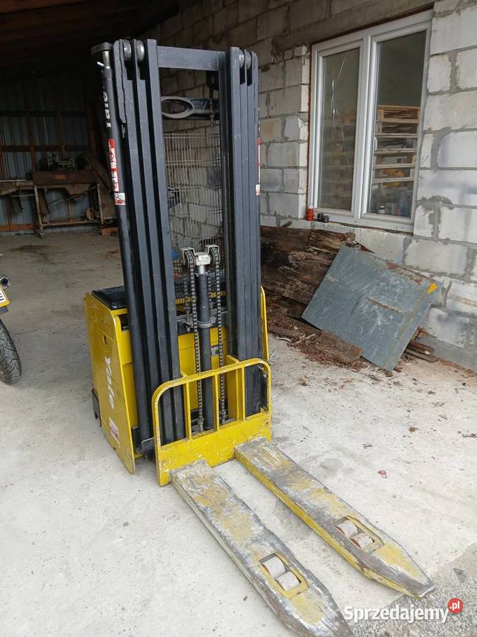 Paleciak elektryczny masztowy Yale MS12x46 46m lubelskie Wojciechów-Kolonia Piąta sprzedam
