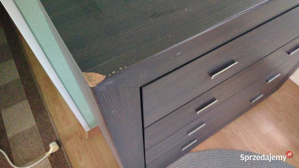Komoda 4 szuflady Venge Pruszcz Gdański