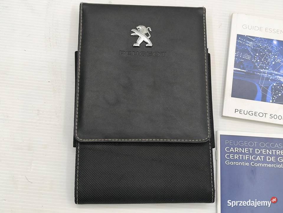 ETUI KSIAŻKA SERWISKOWA PEUGEOT 5008 II osobowe
