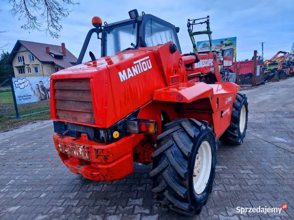 Manitou MLT 523 C 1995r małe gabaryt Perkins JCB podlaskie Dobrzyniewo Duże