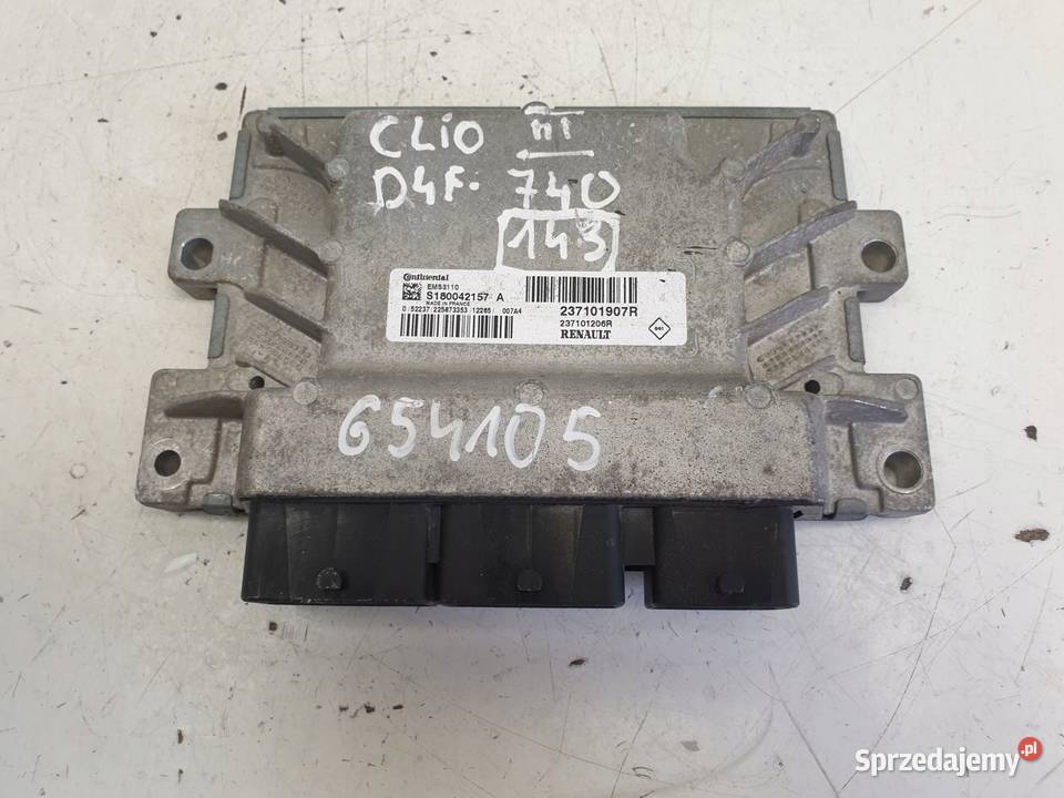 Renault Clio III 12 16V STEROWNIK SILNIKA Motoryzacja Rudka