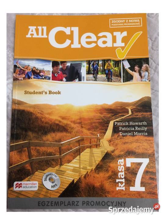 All Clear Klasa 7 Testy Unit 1 All Clear klasa 7 podręcznik Toruń - Sprzedajemy.pl