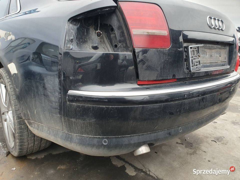 ZDERZAK TYŁ AUDI A8 D3 LZ9Y osobowe Lipno sprzedam