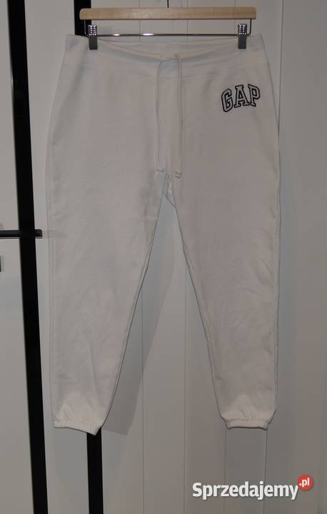Gap świetne spodnie dresy 38 M biały Wrocław