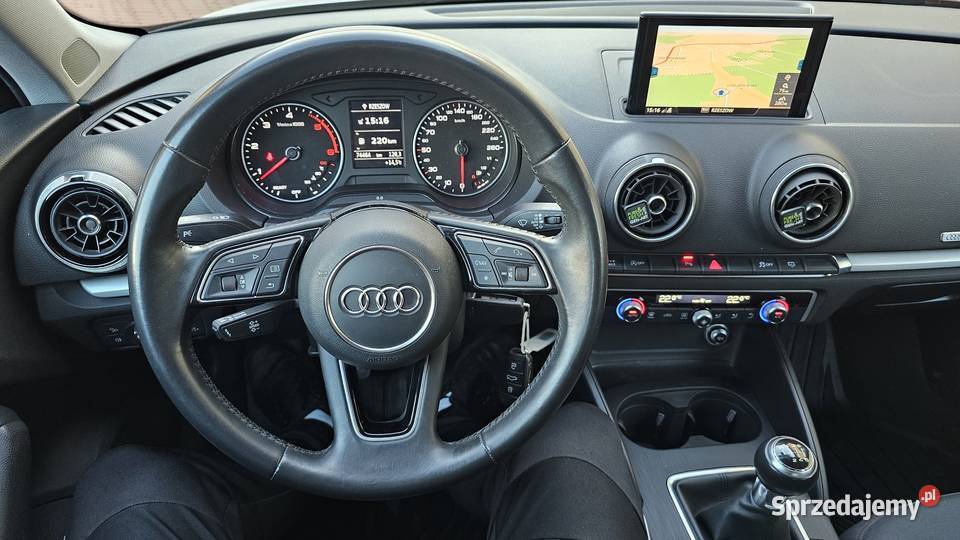 Audi A3 16TDI 116 2018r Lift Led Xenon z Włoch podkarpackie Zarszyn