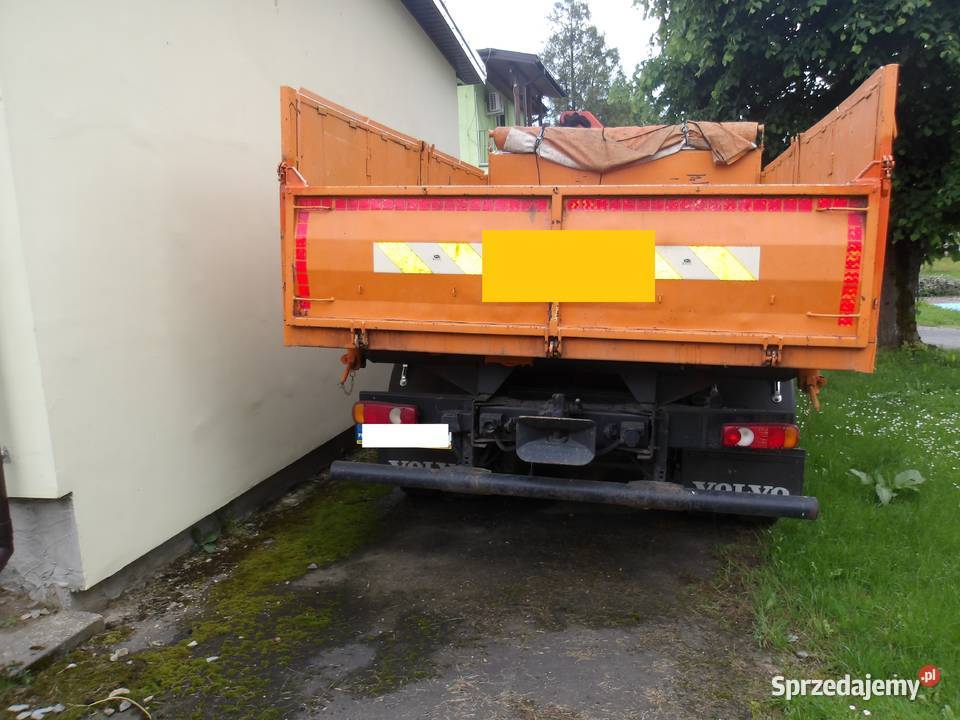 Volvo FL 240 wywrotka HDS Palfinger PK 6500 2008 szyberdach Wolbrom