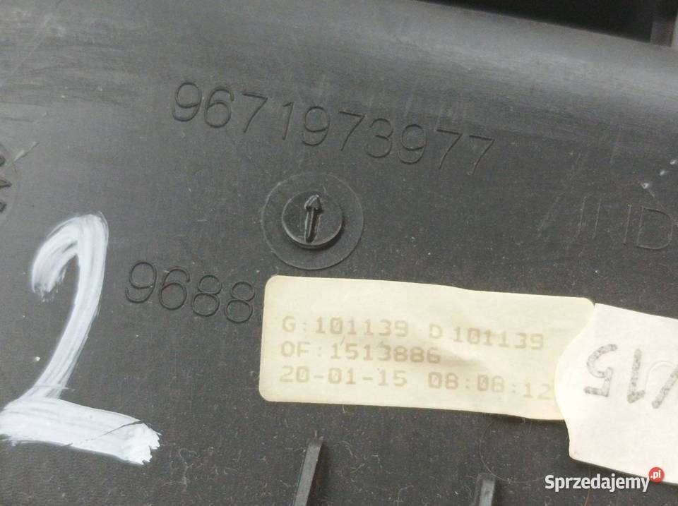 LAMPKA PODSUFITKI KOMPLET Citroen DS4 I 2010