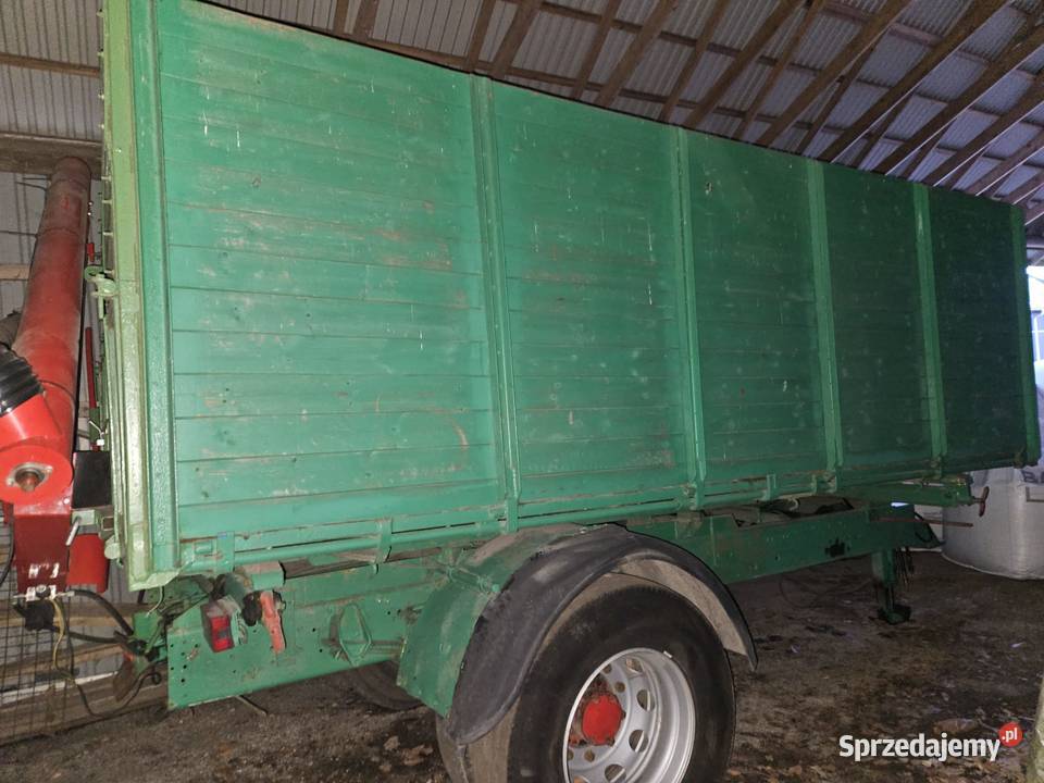 Przyczepa Przeładunkowa Wywrotka 10 TON Tandem nieuszkodzony Turów