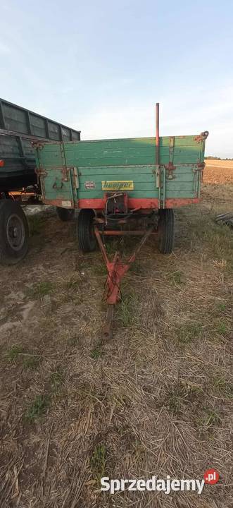 Solidna przyczepa kemper 45T gotowa do pracy Sieradz