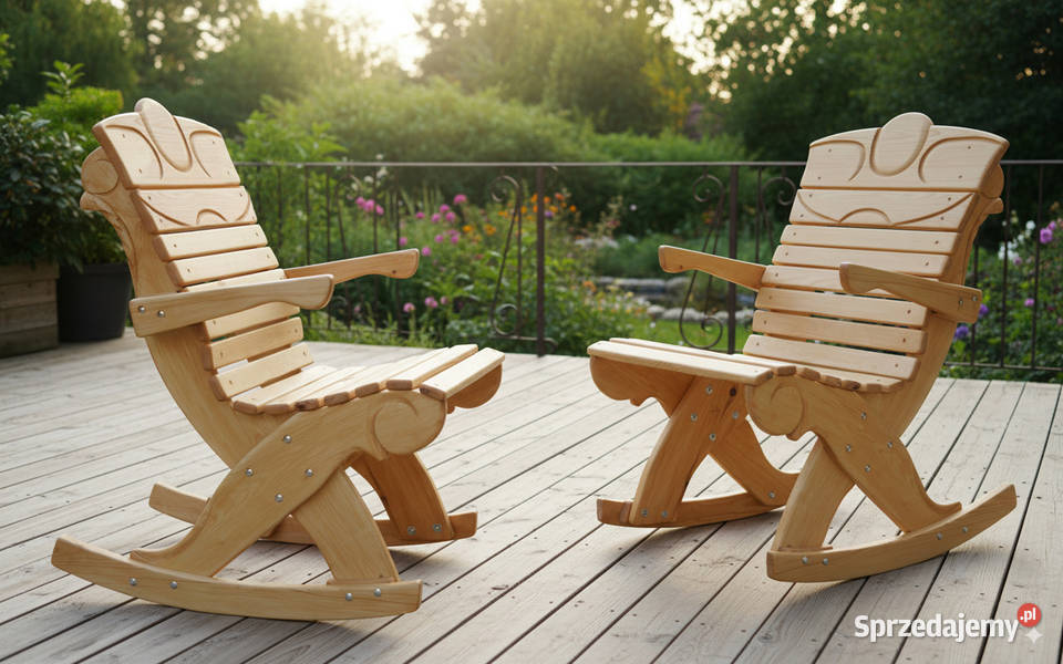 Fotel bujany na taras do altany na balkon mazowieckie Warszawa