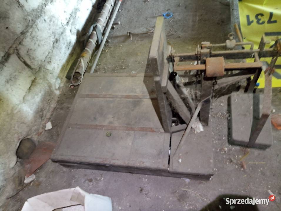 Stara Waga dziesiętna odważnikowa Chełmno