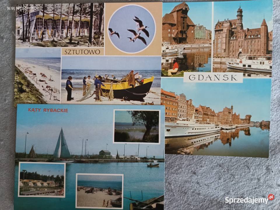 Widokówki o tematyce morskiej Wronki