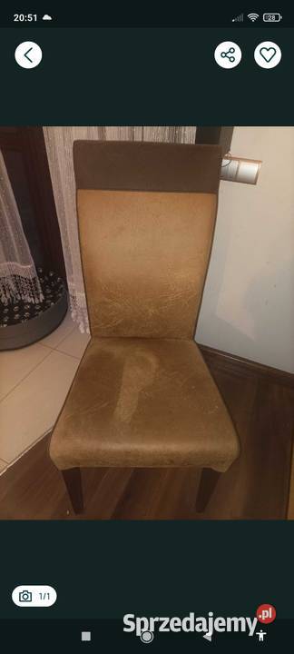 4 fotele krzesła wygodne