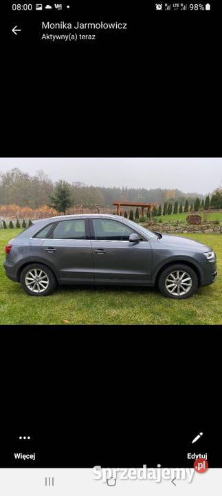 Audi Q3 zamienię honda africa twin adwenture crf