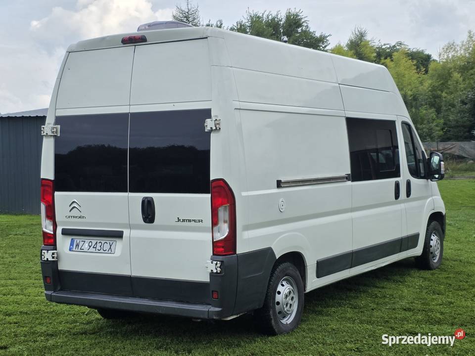Kamper kampervan campervan jumper nowa zabudowa Warszawa
