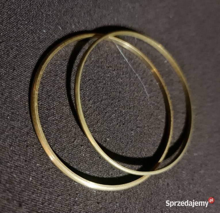 6 x Bransolety w kolorze złoty