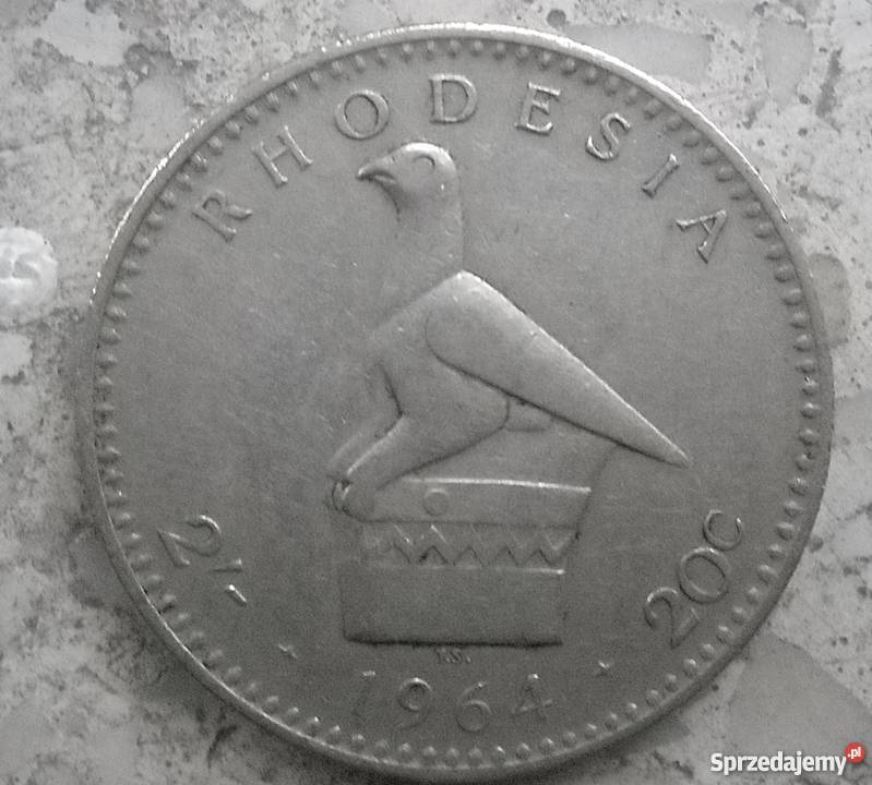 RODEZJA2 SHILLING20 CENT1964 r Numizmatyka mazowieckie Legionowo