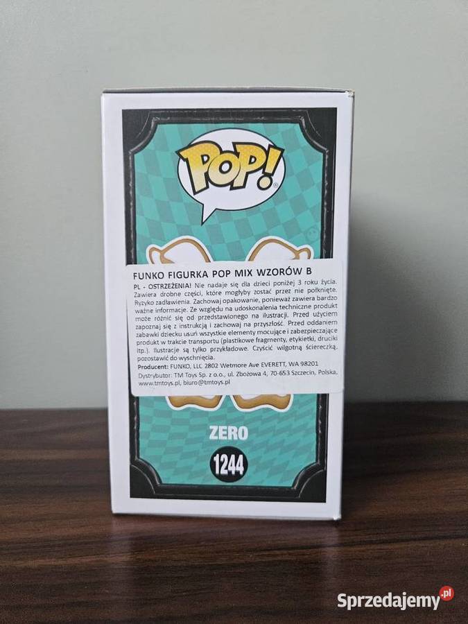 Funko Pop 1244 Zero Nightmare Before Christmas Kraków