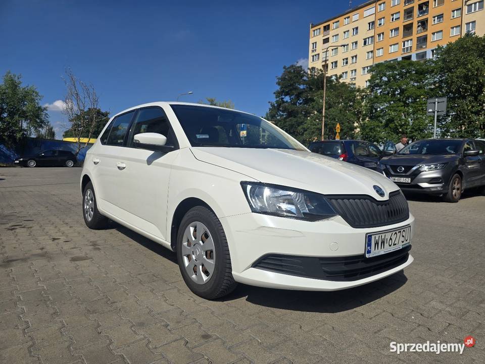Skoda Fabia III 2018 10 MPI LPG Salon Sprawna biały