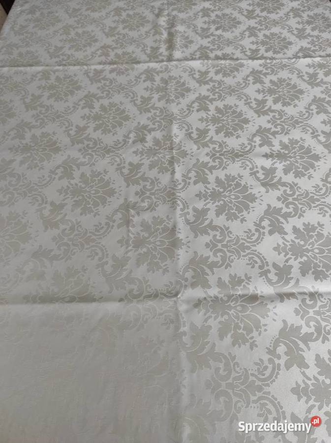 Obrus owalny ecru 180140 Nowy podlaskie Białystok sprzedam