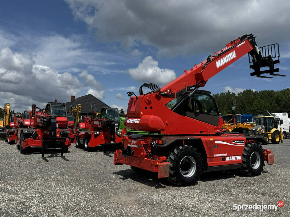 pozostałe Manitou MRT 2150 ROTO Ładowarka Widełki