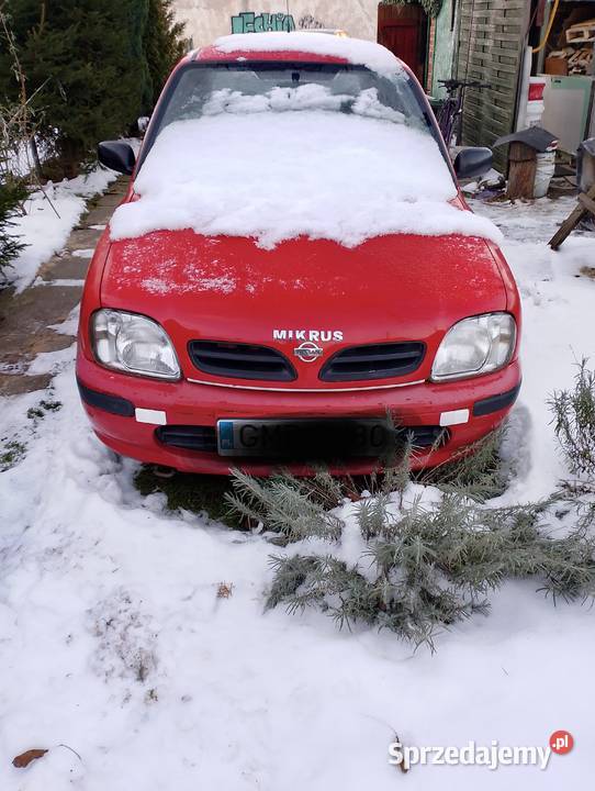 Nissan Micra K11 10 benzyna Caly na czesci pomorskie Nowy Staw