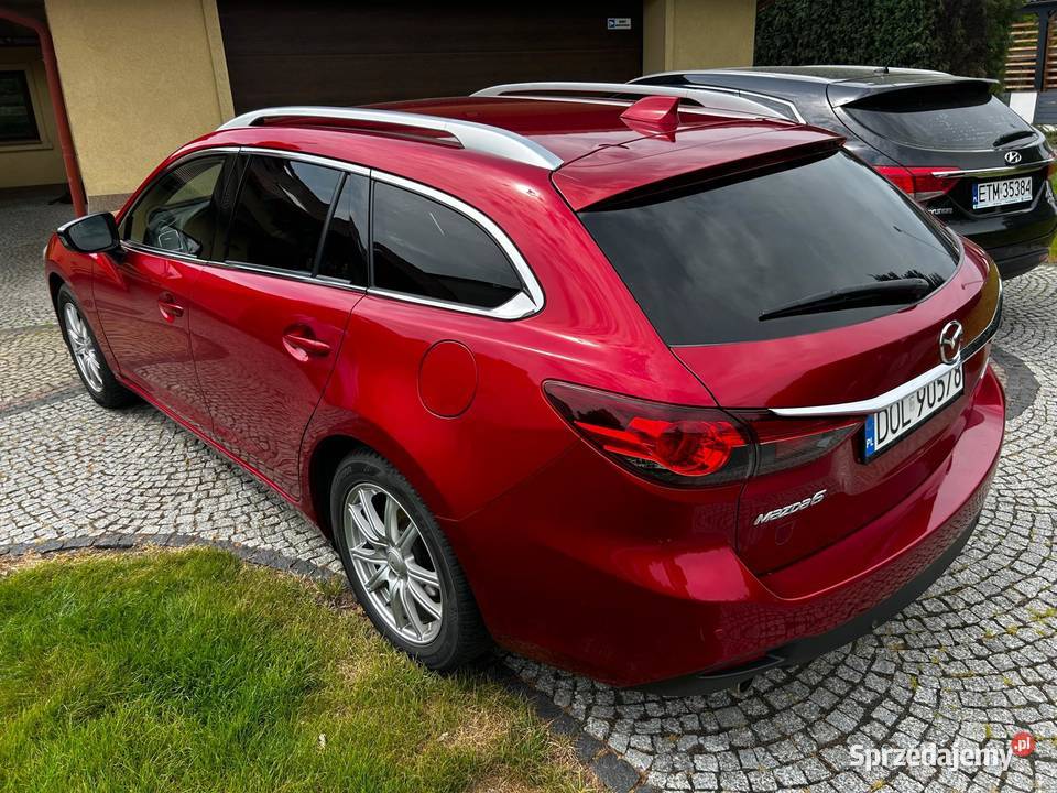 Mazda 6 Raty Prywatnie Bogate Wyposażenie welurowa tapicerka Wrocław