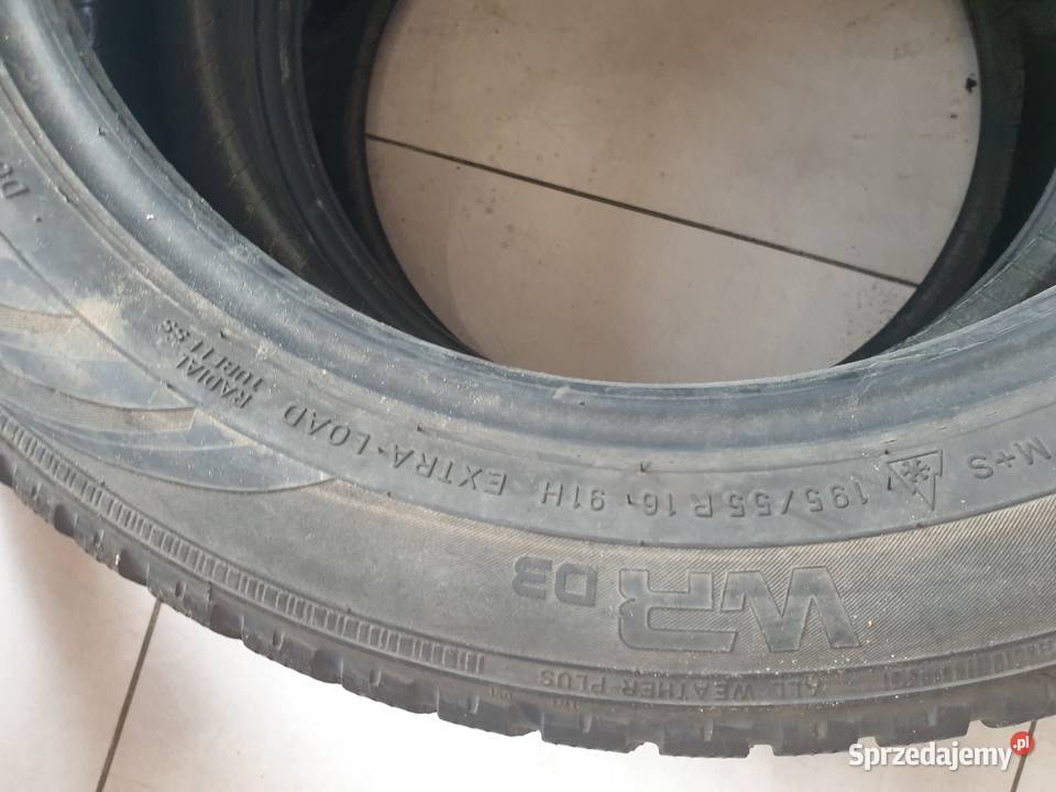 Opony Nokian WRD3 19555r16 Dobre Miasto sprzedam