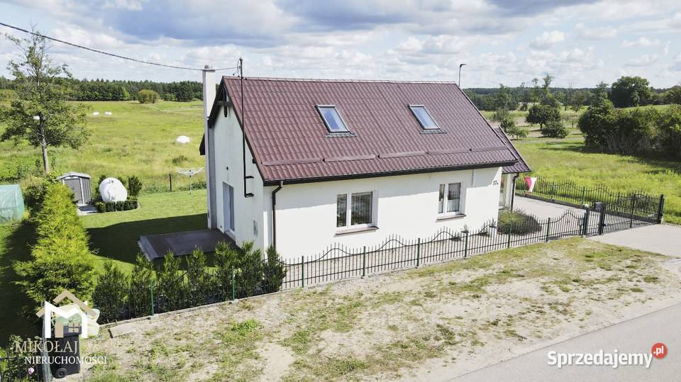 Uroczy dom w Krawczykach 76 m2 do zamieszkania Krawczyki