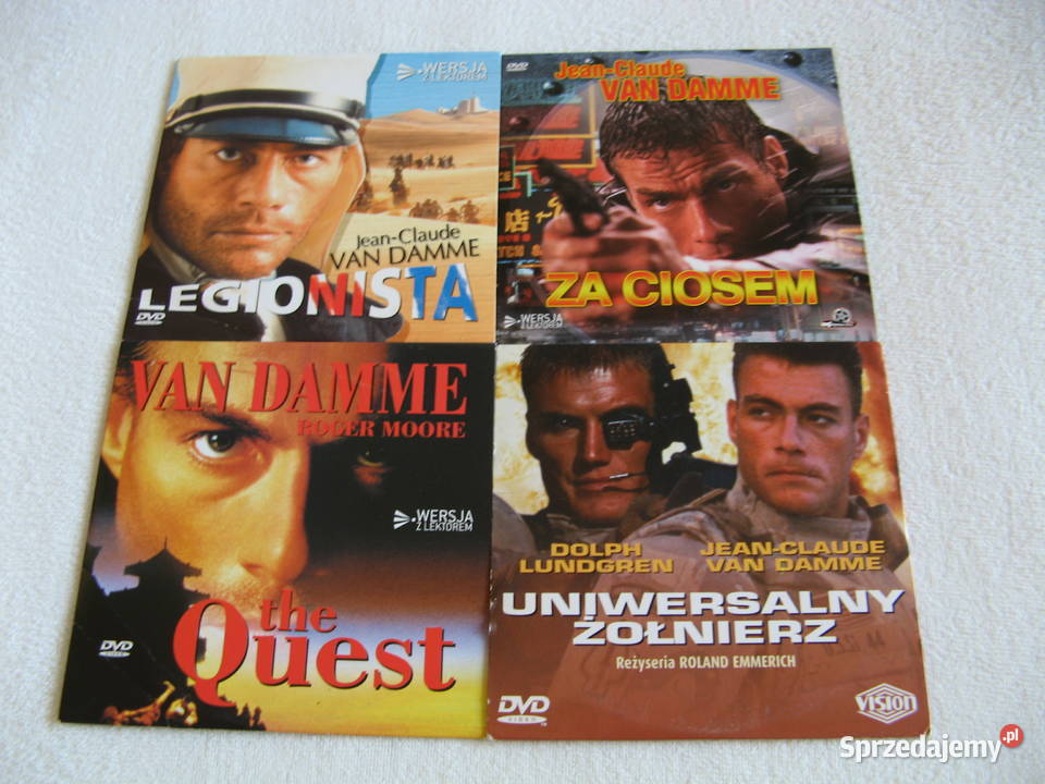 DVD ciosem The Quest Legionista Uniwersalny DVD Poznań