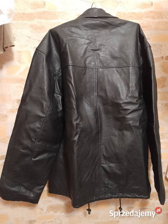 3XL58 Skórzana kurtka męska z Londynu skóra Kraków