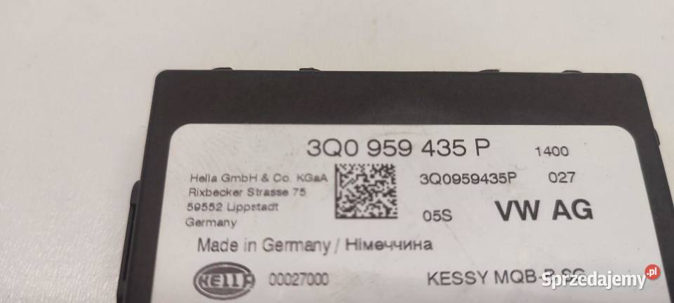 SEAT TARRACO VW TIGUAN II MODUŁ STEROWNIK KESSY