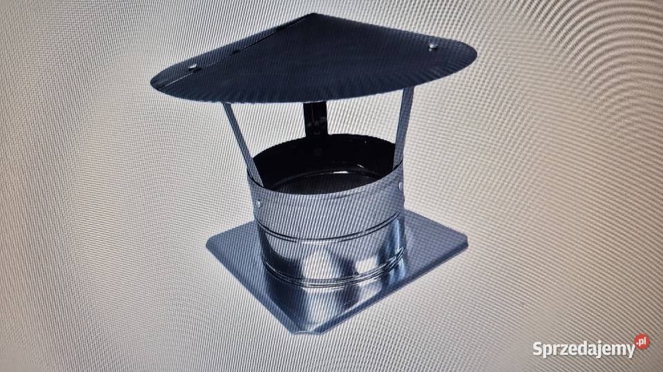 KOMINEK WENTYLACYJNY NIERDZEWNY Z ROZETĄ ŚRFI Rzeszotary sprzedam