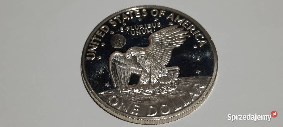 moneta USA 1 dolar 1971 Srebrny dolar Warszawa