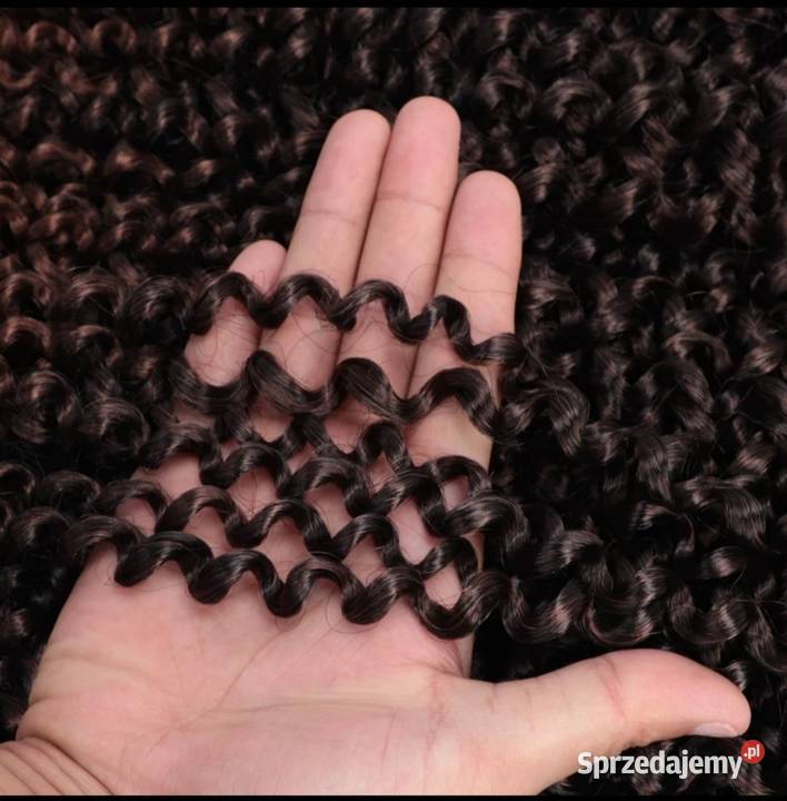 NOWE włosy kręcone TWIST myciu same się skręcają Stargard